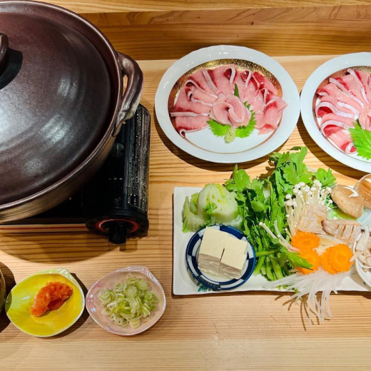 寒ぶりしゃぶしゃぶコース